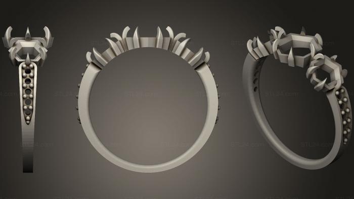 Jewelry rings (Ring 221, JVLRP_0703) 3D models for cnc